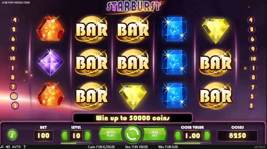 Comment Jouer à Starburst Slot