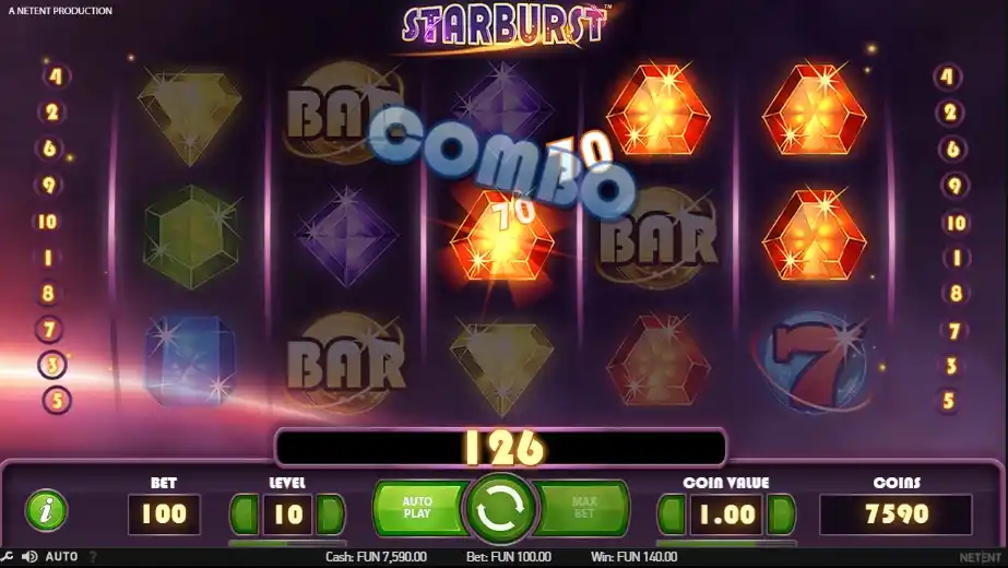 Symboles et Fonctionnalités de Starburst